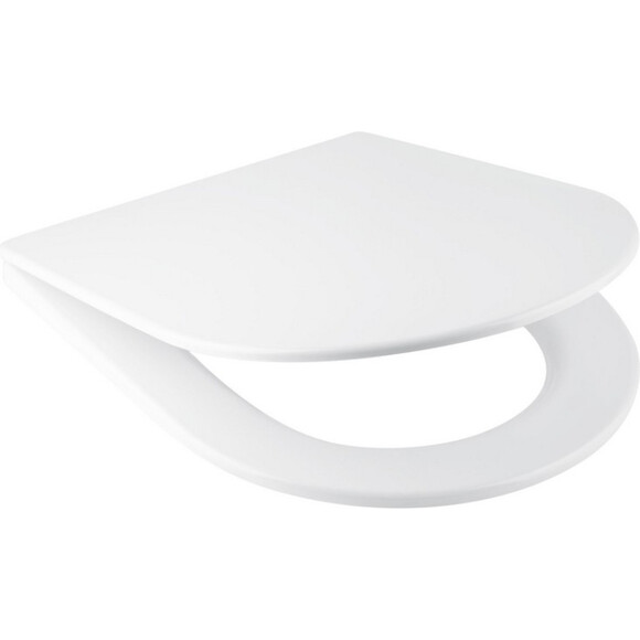 Сидіння для унітазу з мікроліфтом Qtap Swan, Jay (QT1699SC5176W, Slim), фото , изображение 2