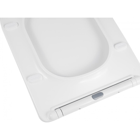 Сиденье для унитаза с микролифтом Qtap Nando (QT12991222AW, Slim), фото 3