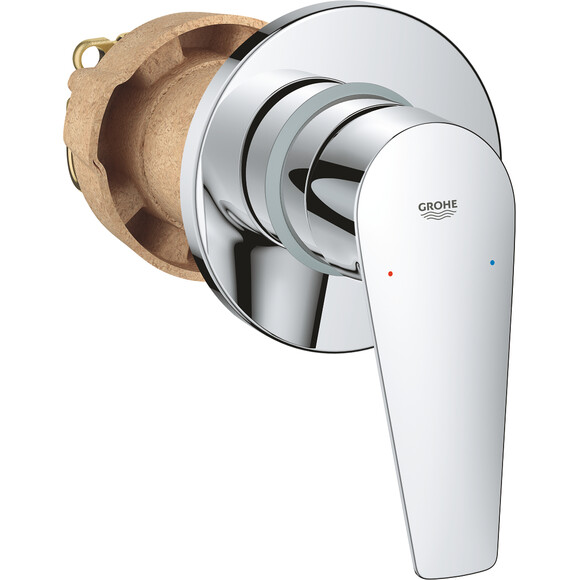 Гигиенический душ со смесителем Grohe BauEdge New UA28343001 (29040001+26358000), фото 2