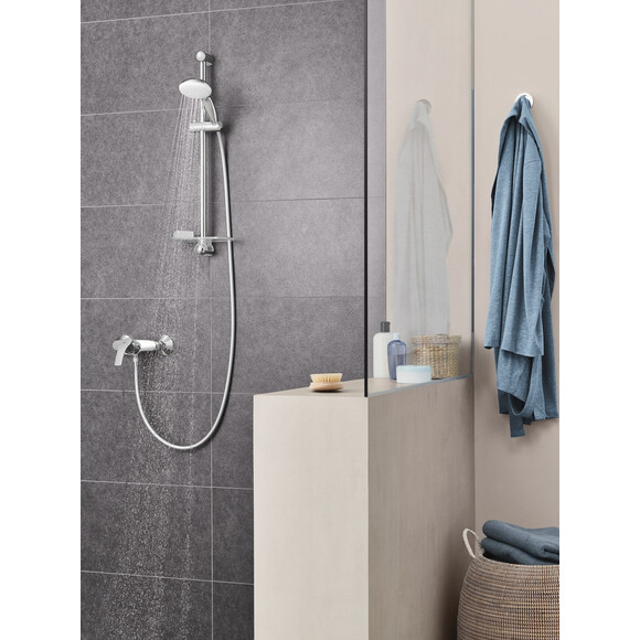 Набір змішувачів для душу 3 в 1 Grohe Bauloop S-Size 123220SA (23337000+23340000+27926001), фото , изображение 3