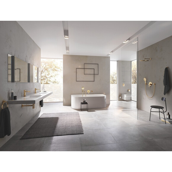 Ручний душ Grohe Rainshower Smartactive 130 26574GL0 (3 режими струменя, золотий), фото , изображение 2