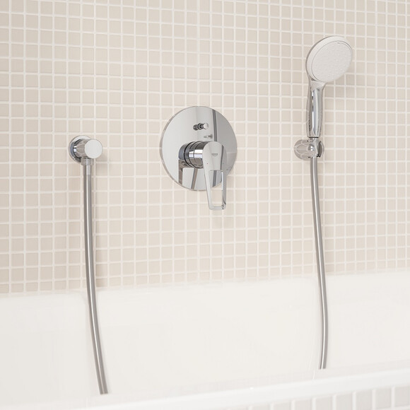Смеситель скрытого монтажа для ванны Grohe BauLoop New 29081001, фото 2