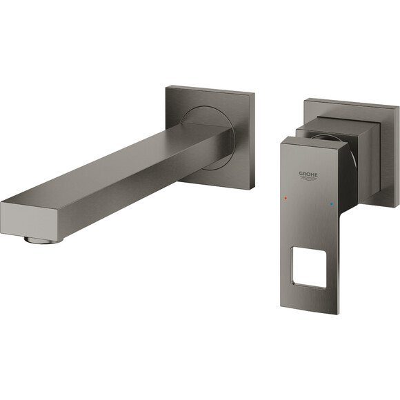 Внешняя часть смесителя для раковины Grohe Eurocube M-Size 23447AL0 (матовый графит), фото 3