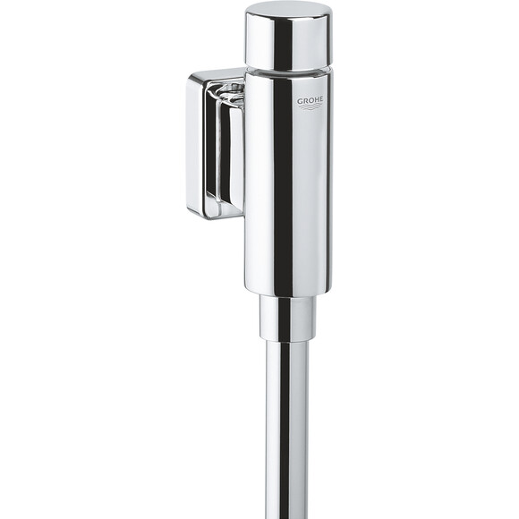 Змивний пристрій для пісуару натискний Grohe Rondo 37339000, фото 