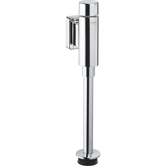 Змивний пристрій для пісуару натискний Grohe Rondo 37339000, фото , изображение 3