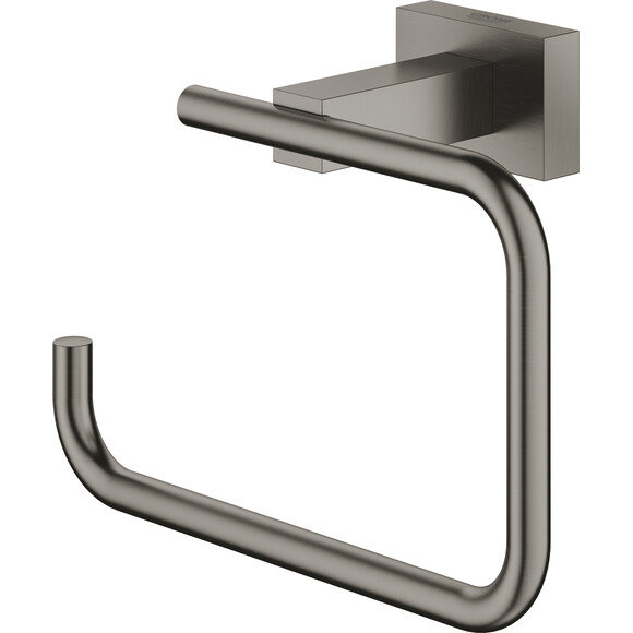 Тримач для туалетного паперу Grohe Essentials Cube 40507AL1 (матовий графіт), фото , изображение 2