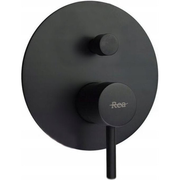 Душевая система скрытого монтажа Rea Lungo Black+Box REA-P4100 (черная матовая), Цвет производителя: черный матовый, фото 4