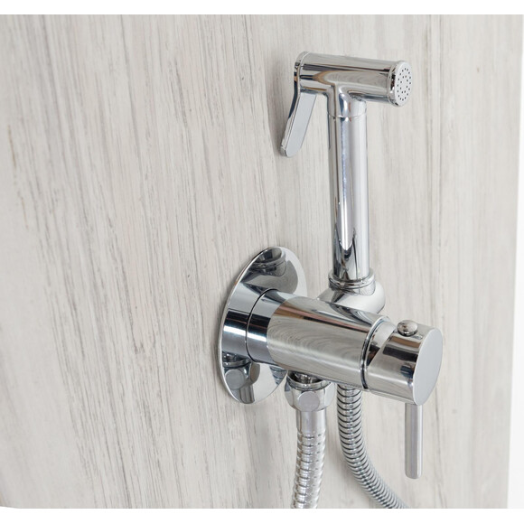 Гигиенический душ со смесителем Rea Loop REA-B4106, Цвет производителя: хром, фото 5