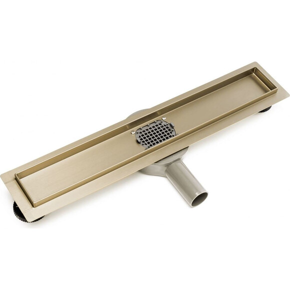 Трап для душа Rea Pure Neo Mirror Gold Pro 100 REA-G5611 (1000 мм, золотой), фото 2