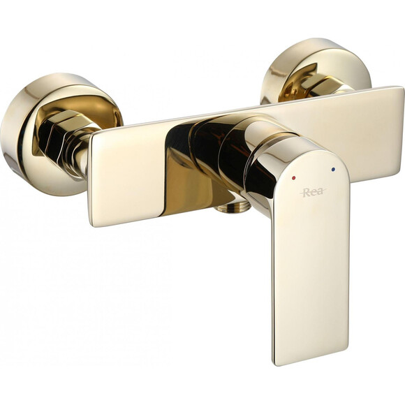 Смеситель для душа Rea Urban Gold REA-B9913 (золото, с лейкой и шлангом), Цвет производителя: золото, фото 2