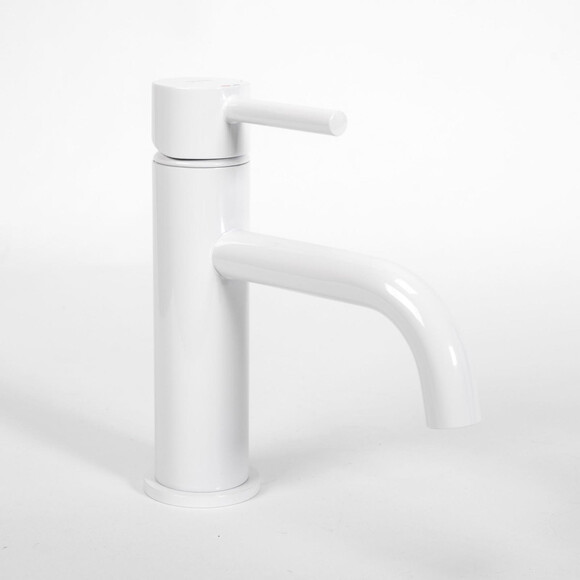 Змішувач для умивальника Rea Lungo REA-B4401 (білий), Колір виробника: білий, фото , изображение 6