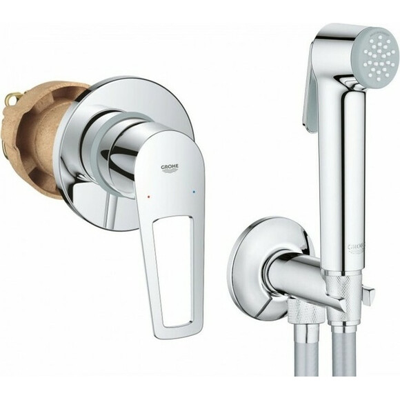 Гигиенический душ со смесителем Grohe BauLoop New UA2904200B (29042001+26358000), фото 