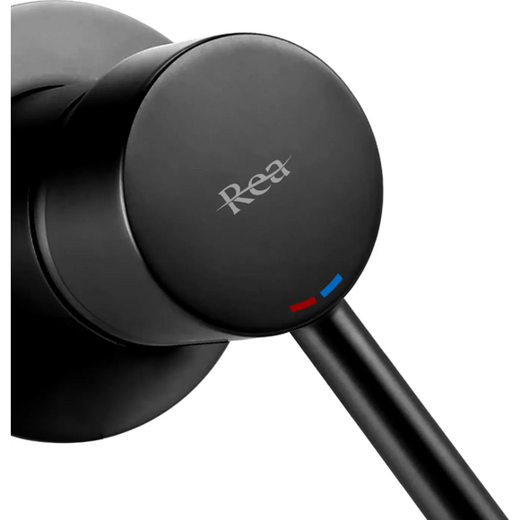 Змішувач прихованого монтажу Rea Lungo Long Black Matt REA-B0371 (чорний матовий, довгий, внутрішня частина в комплекті), Колір виробника: чорний матовий, фото , изображение 10