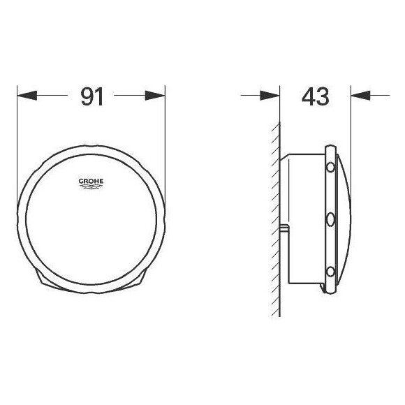 Наливний, зливний та переливний гарнітур для ванни Grohe Talentofill 19952000, фото , изображение 4