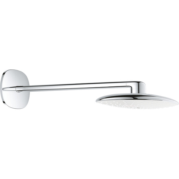 Верхний душ с кронштейном Grohe Rainshower 360 Mono 26450LS0 (1 режим, белая луна), фото 
