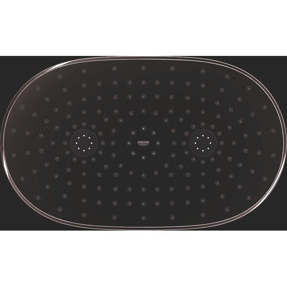 Верхний душ с кронштейном Grohe Rainshower 360 Mono 26450LS0 (1 режим, белая луна), фото 4