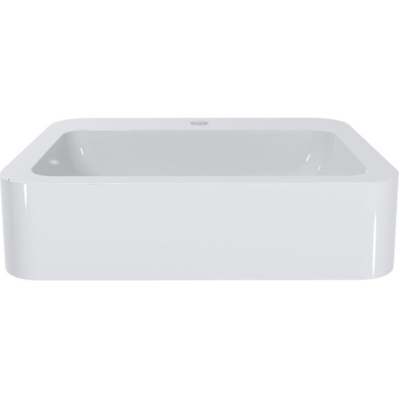 Умывальник Miraggio Kelley Miramarble 0000944 (55x41 см), Технология производства: Miramarble, Цвет производителя: белый глянец, фото 6