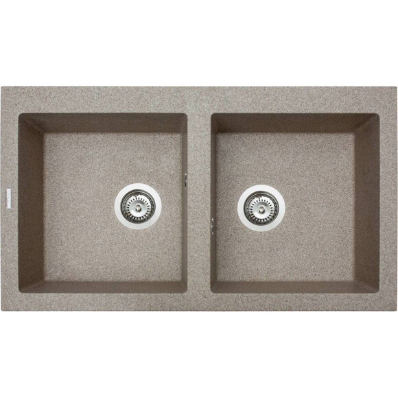 Miraggio Westeros 0000068 Мийка для кухні прямокутна врізна 87x50 см, терра, Колір виробника: тера, фото 
