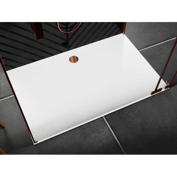Miraggio Brugge 0000612 Поддон мраморный прямоугольный 140x90 см, белый глянец, Доступные размеры: 140 x 90, Цвет производителя: белый глянец, Технология производства: Miramarble, фото 2