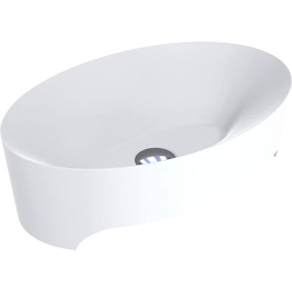 Умывальник Miraggio Evora Mirasoft 0001017 (50x32 см, белый матовый), Технология производства: Mirasoft Technology, Цвет производителя: белый матовый, фото 