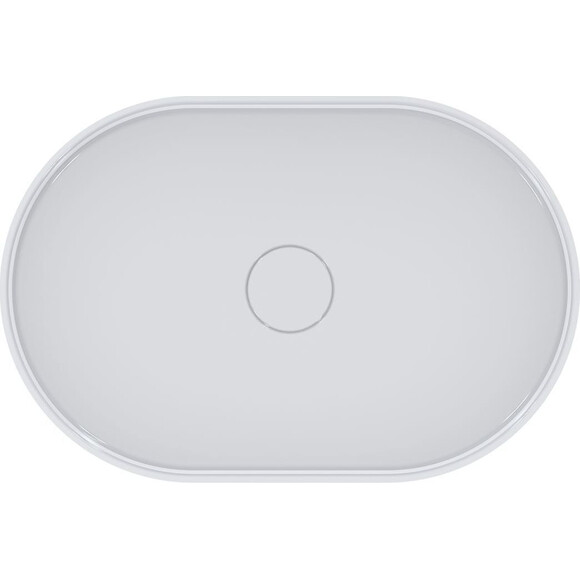 Раковина Miraggio Kira Miramarble 00001005 (60x40 см), Цвет производителя: белый глянец, Технология производства: Miramarble, фото 6