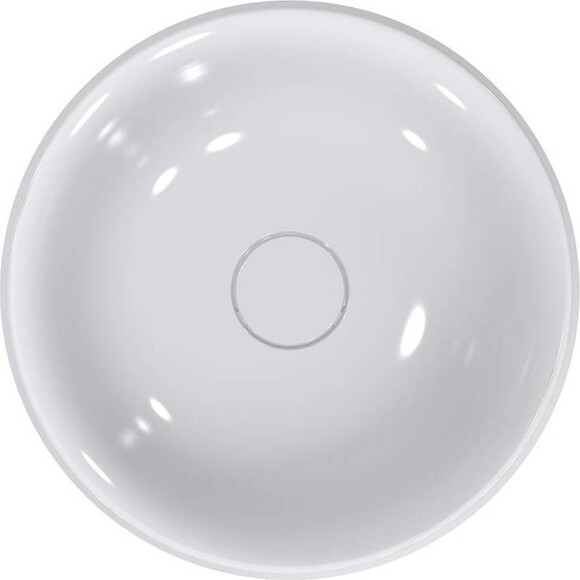 Умивальник Miraggio Siena Miramarble 0000752 (45.1 см), Технологія виробництва: Miramarble, Колір виробника: білий глянець, фото , изображение 6