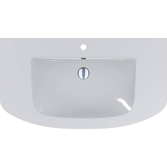 Умывальник Miraggio Dea 1000 Miramarble 0001545 (99.6x54.3 см, с крылом), Доступные размеры: 100 x 54, Цвет производителя: белый глянец, Технология производства: Miramarble, фото 6