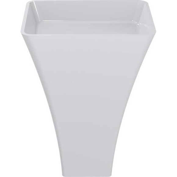 Умивальник Miraggio Sunny Miramarble Matt 0001250 (60x45 см, білий матовий), Колір виробника: білий матовий, Технологія виробництва: Miramarble Matt, фото , изображение 4