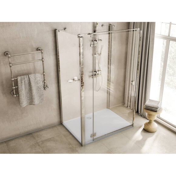 Miraggio Brugge 0000611 Піддон мармуровий прямокутний 120x90 см, білий глянець, Доступні розміри: 120 x 90, Технологія виробництва: Miramarble, Колір виробника: білий глянець, фото , изображение 4