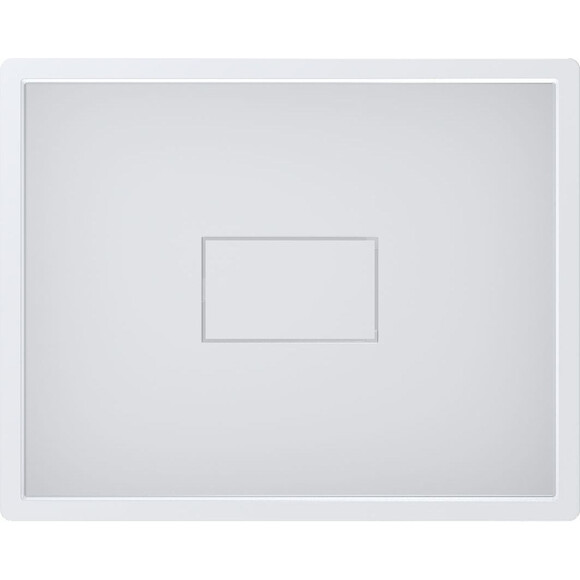 Miraggio Capri 0000160 Умивальник прямокутний накладний 49x39 см, білий глянець, Колір виробника: білий глянець, Технологія виробництва: Miramarble, фото , изображение 5
