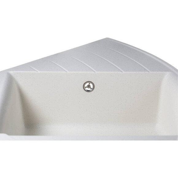 Miraggio Europe 0000015 Мойка для кухни врезная угловая 110x57 см, жасмин, Цвет производителя: жасмин, фото 5