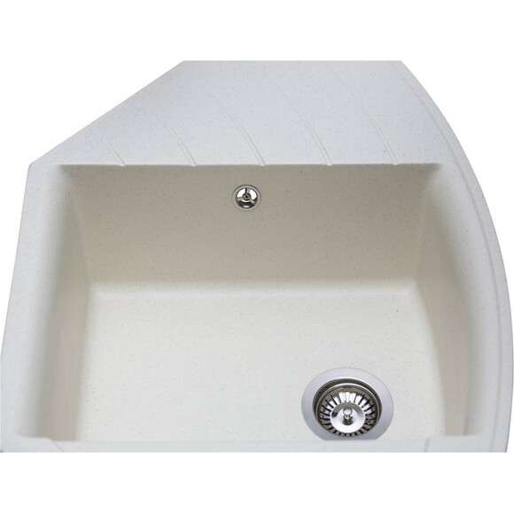 Miraggio Europe 0000015 Мойка для кухни врезная угловая 110x57 см, жасмин, Цвет производителя: жасмин, фото 3