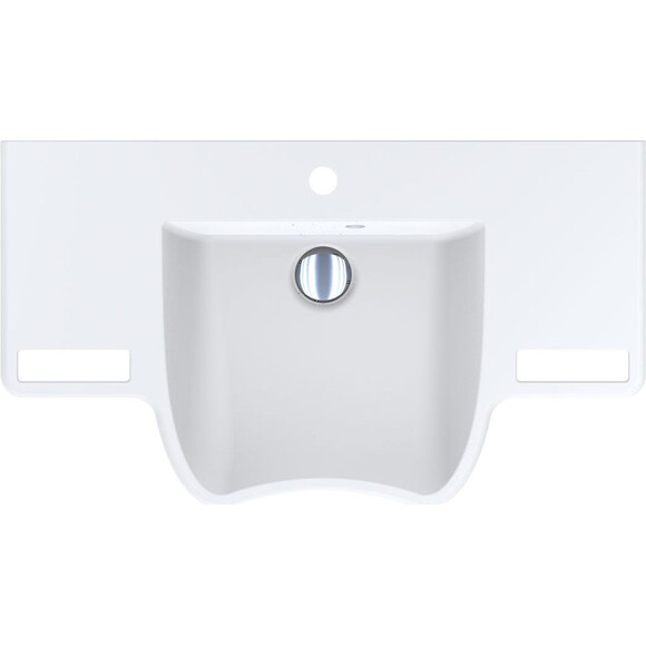 Miraggio Krakow 0000204 Умывальник прямоугольный 80x45 см, белый матовый, Цвет производителя: белый матовый, Технология производства: Miramarble Matt, фото 3