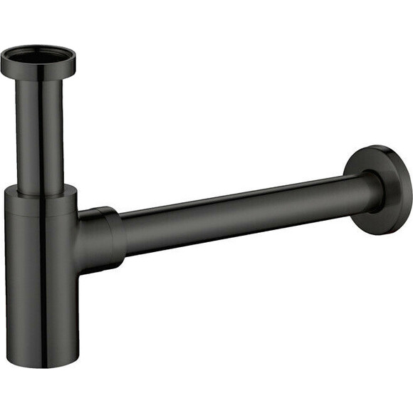 Сифон для умивальника Volle 9000.094205 (графітовий матовий, пляшковий), фото 