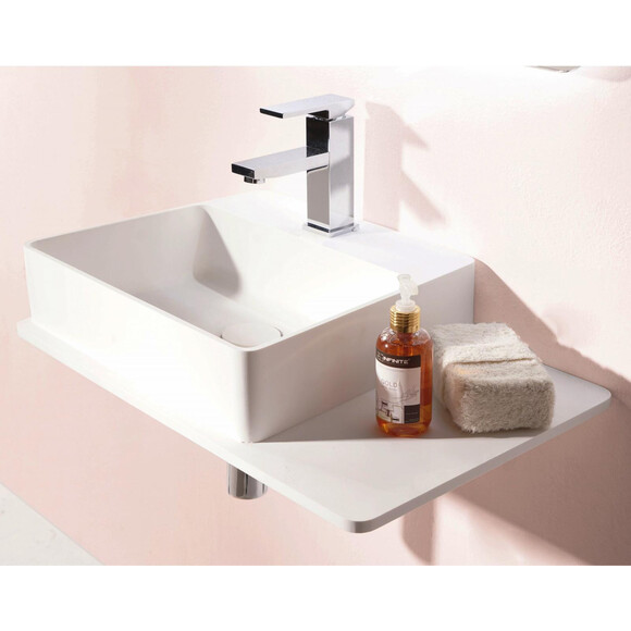 Умывальник Volle 13-40-415 (58x37 см, подвесной, с крылом), фото 3