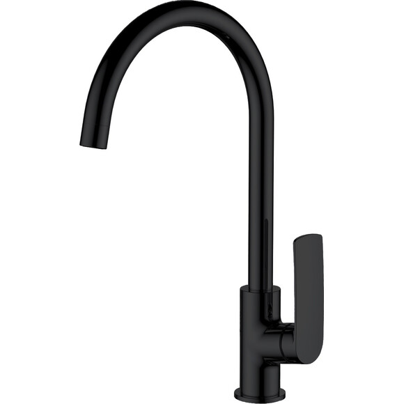 Змішувач для кухні Volle Cante 1512.111004 de la noche (чорний матовий), фото 