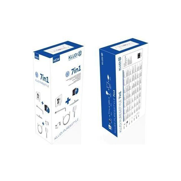 Душевая система скрытого монтажа Kludi Pure&Easy 406300575 (7 в 1), фото 3