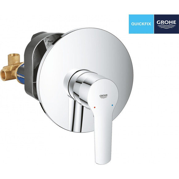 Змішувач прихованого монтажу Grohe QuickFix Start 32590002 (внутрішня частина в комплекті), фото , изображение 4