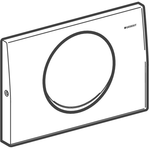 Клавіша змиву Geberit Delta10 115.108.00.1, фото , изображение 2