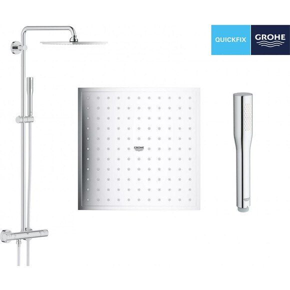 Термостатична душова система Grohe QuickFix Vitalio Joy System 230 26365000, фото , изображение 6