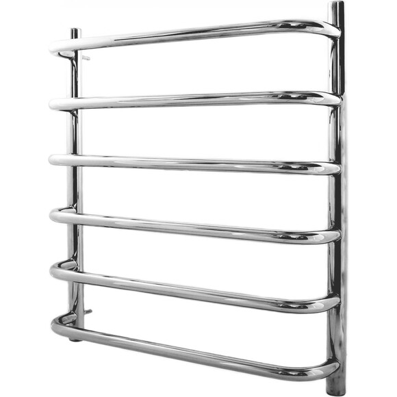 Водяной полотенцесушитель Navin Симфония 00-009020-5060 (500x600), Доступные размеры: 500 x 600, Цвет производителя: хром, Подключение полотенцесушителя: нижнее, фото 2