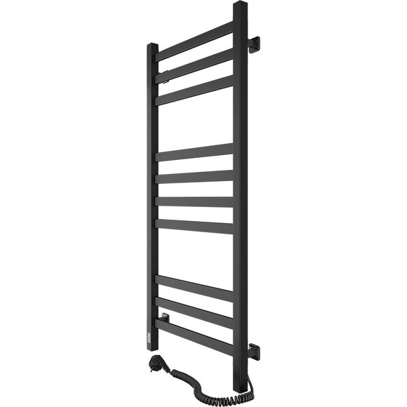 Электрический полотенцесушитель Navin Авангард Sensor 12-228053-4810 (480x1000, черный муар, правый, сенсорный, с таймером), Доступные размеры: 480 x 1000, Цвет производителя: черный муар, Подключение полотенцесушителя: правое, фото 3