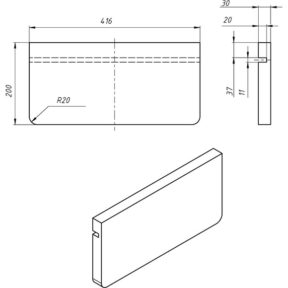 Полиця для рушникосушарки Navin 21-005620-4220 (карамельний дуб, до моделей Авангард і Largo), фото , изображение 5