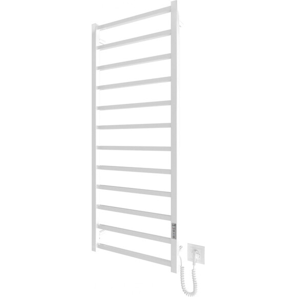 Электрический полотенцесушитель Mario Токио-I TR 2.2.1704.03.P (4820111356744, 1200x500, хром/сатин/белый глянец/черный матовый/графит/золото/бронза, универсальный, с таймером), фото 3