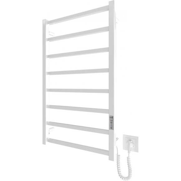 Электрический полотенцесушитель Mario Токио-I TR 2.2.1702.03.P (4820111356720, 800x500, хром/сатин/белый глянец/черный матовый/графит/золото/бронза, универсальный, с таймером), фото 3