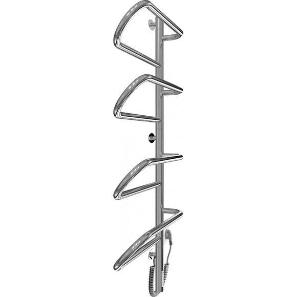 Электрический полотенцесушитель Mario Электра-I TR 2.3.1004.11.P (4820111355662, 1000x445, хром/черный матовый, левый, с таймером), фото 3