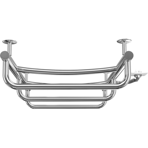 Электрический полотенцесушитель Mario Люкс-I TR 2.3.0313.10.P (4820111356560, 650x430, хром/сатин/белый глянец/черный матовый/графит/золото/бронза, универсальный, с таймером), фото 6