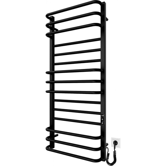 Электрический полотенцесушитель Mario Премиум Люкс-I TR 2.2.1410.03.P (4820111356829, 1100x500, хром/сатин/белый глянец/черный матовый/графит/золото/бронза, универсальный, с таймером), фото 3