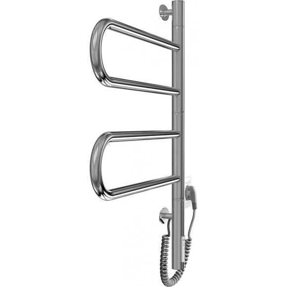 Электрический полотенцесушитель Mario Тристар-I TR 2.3.0505.11.P (4820111355631, 600x445, хром/черный матовый, с таймером), фото 3