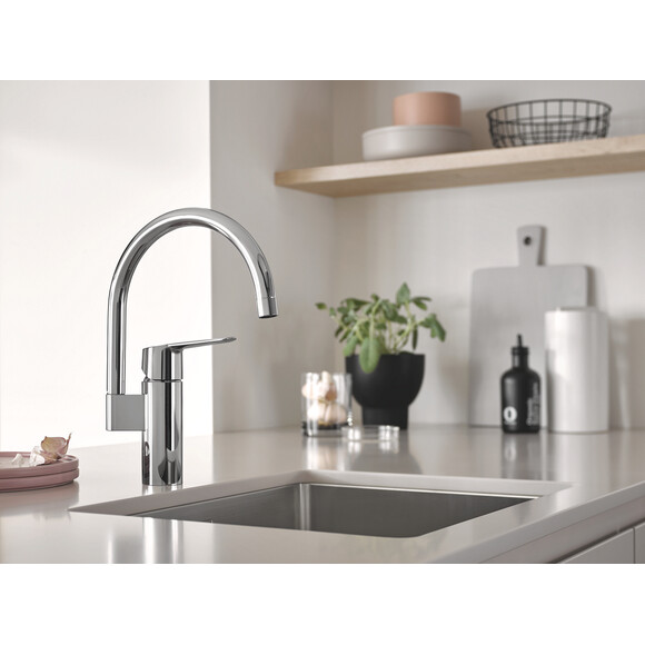 Смеситель для мойки Grohe QuickFix Start 30469000, Цвет производителя: хром, фото 8
